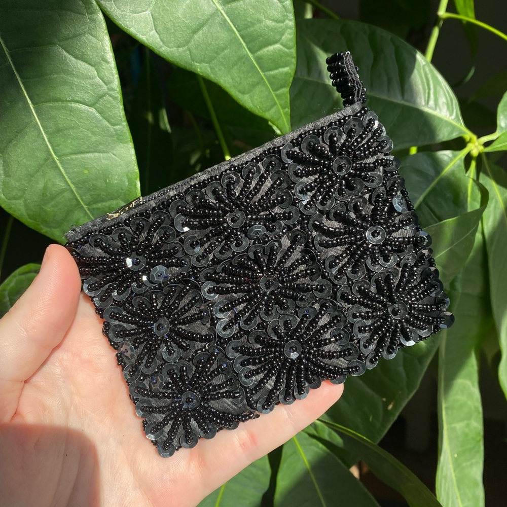 Bead & Sequin Coin Purse